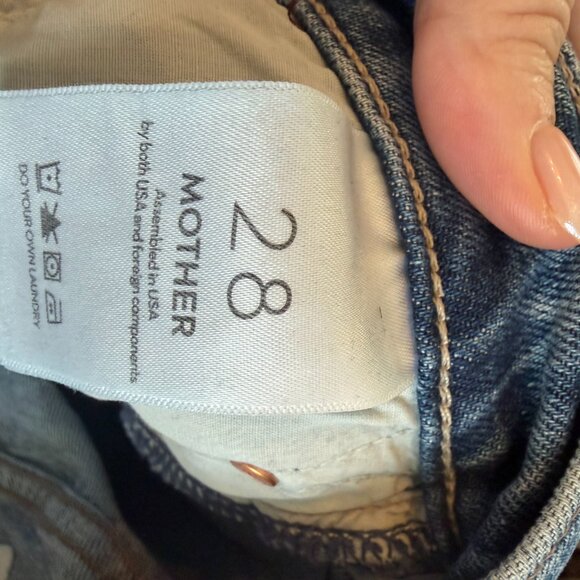 mother denim | the dodger skimp cuff | size 28 - Picture 8 of 10